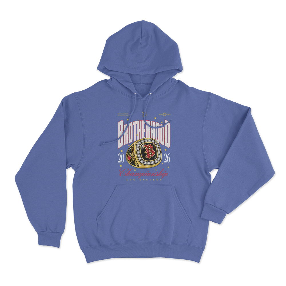 Brotherhood Championship Unisex Hoodie Blue Brotherhood Championship Unisex Hoodie Blue