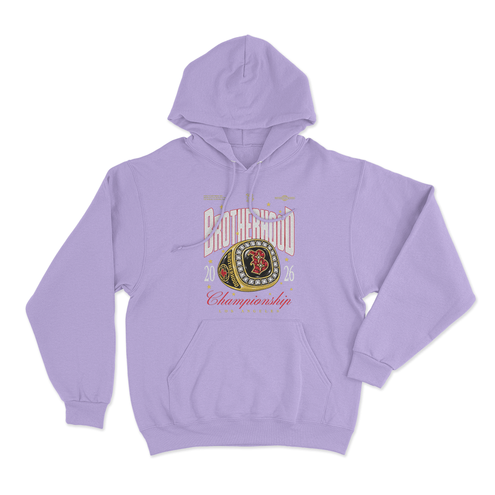 Brotherhood Championship Unisex Hoodie Purple Brotherhood Championship Unisex Hoodie Purple