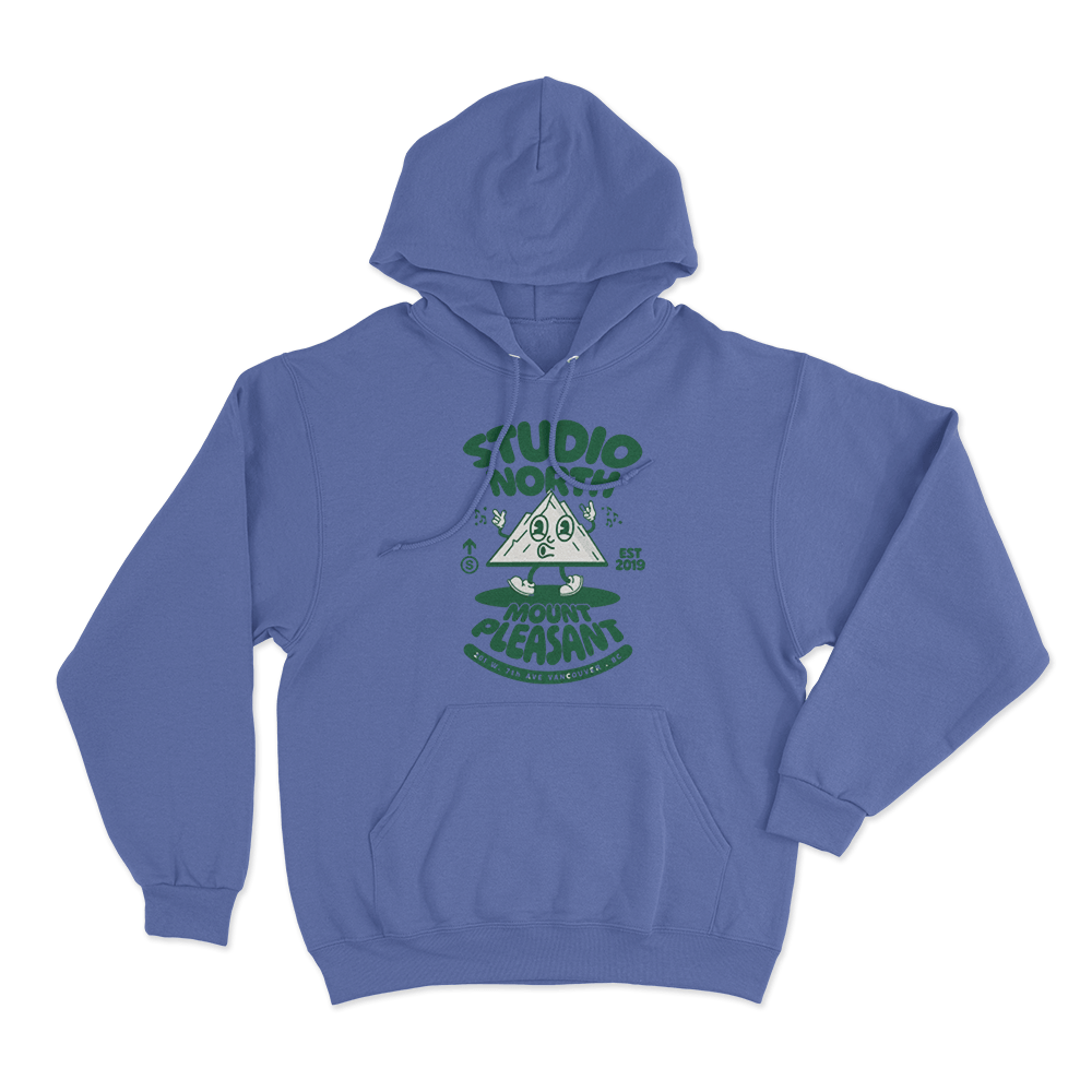 Mount Pleasant Unisex Hoodie Blue Mount Pleasant Unisex Hoodie Blue