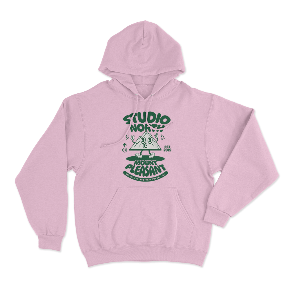 Mount Pleasant Unisex Hoodie Pink Mount Pleasant Unisex Hoodie Pink