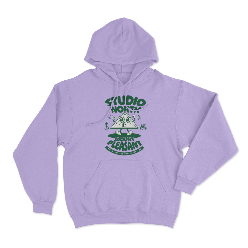 Mount Pleasant Unisex Hoodie Purple Mount Pleasant Unisex Hoodie Purple