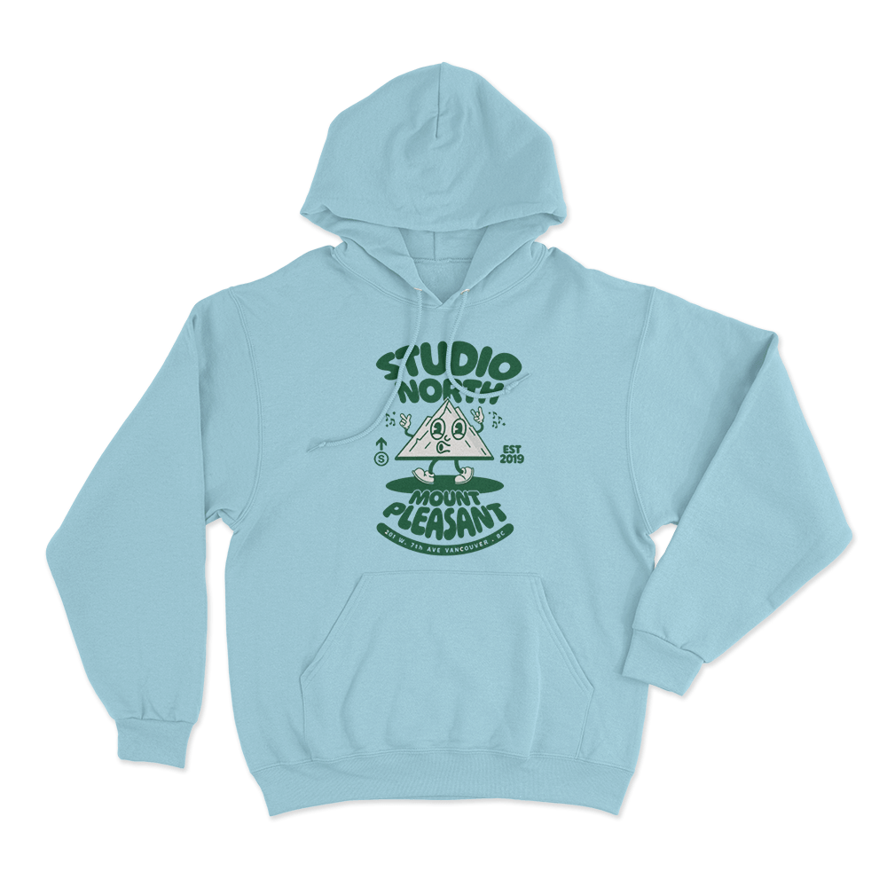 Mount Pleasant Unisex Hoodie Sky Blue Mount Pleasant Unisex Hoodie Sky Blue